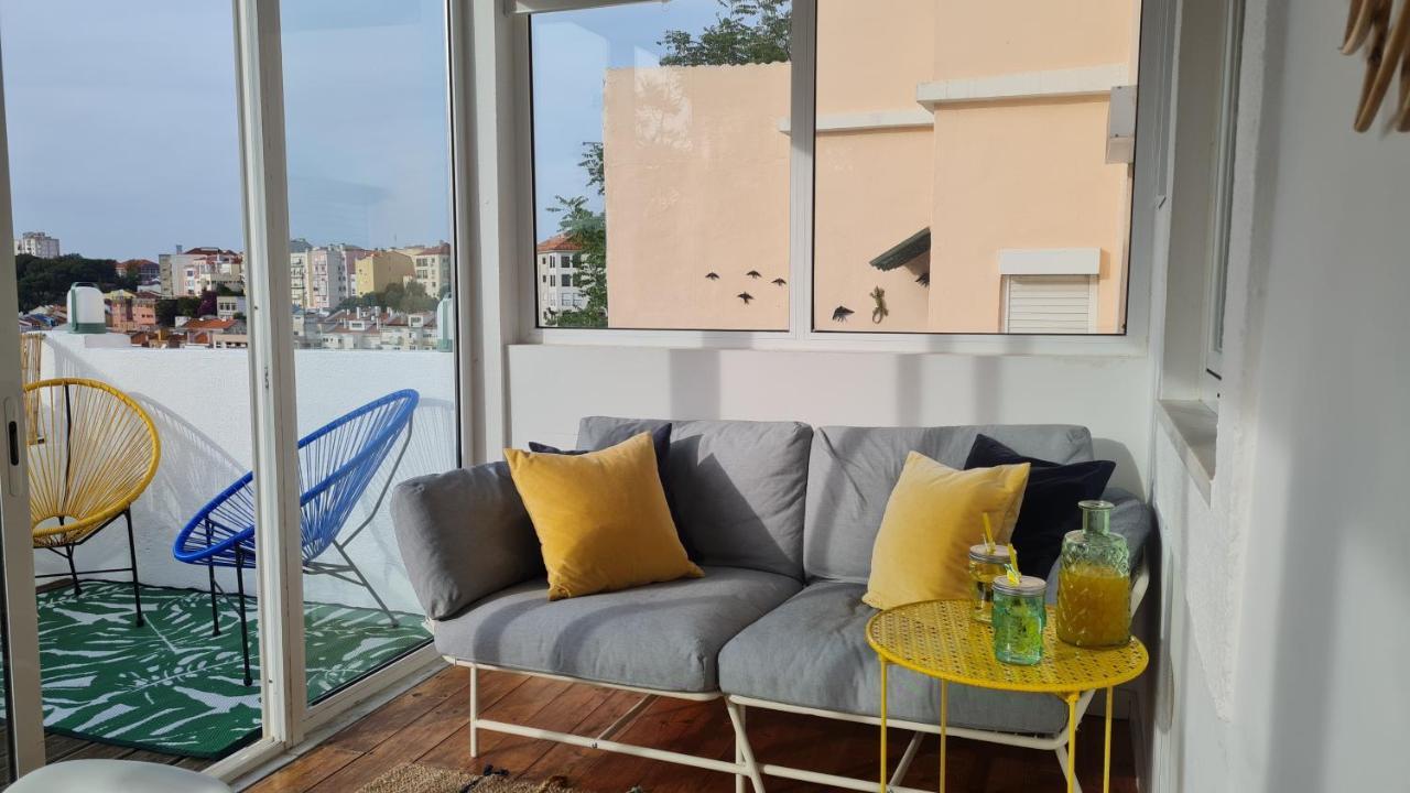 Happy Stay Lisbon - Suite With A View, Private Terrace & Ac Esterno foto