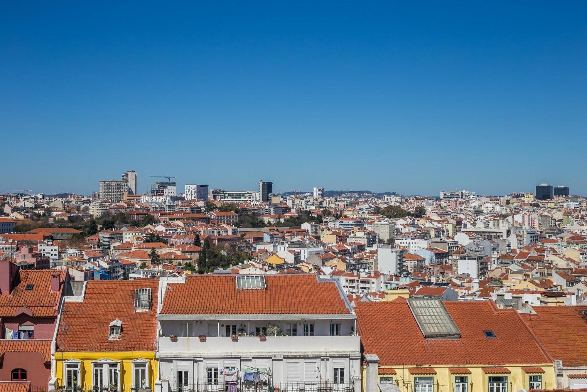 Happy Stay Lisbon - Suite With A View, Private Terrace & Ac Esterno foto